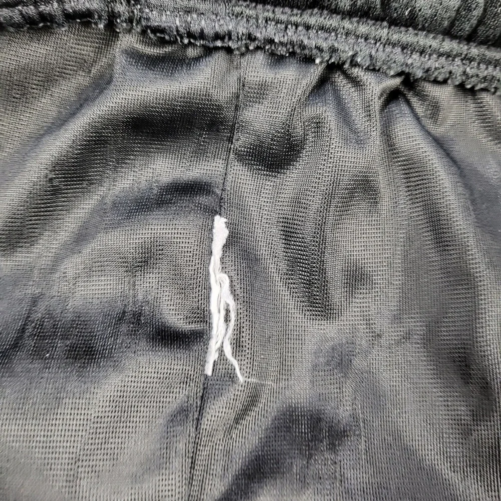 Vintage Nike Mens Y2K Black Mesh Athletic‎ Track Pants Size Medium